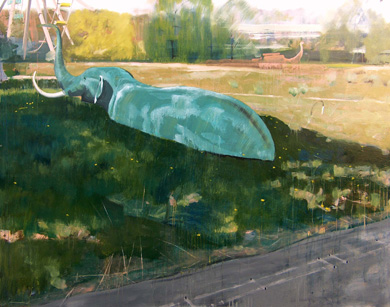 Luna Park III, 165x190cm, 2006