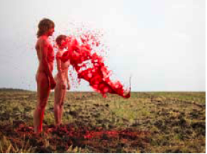 "Attaque of red", Yulia Borovaya