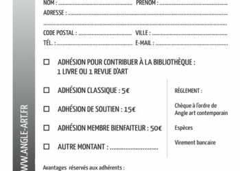 Bulletin d’adhésion