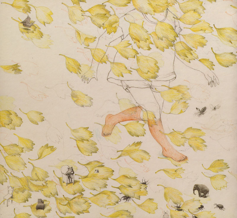 Feuilles jaunes, extrait de l'album "La maison où tu n'arrives jamais"