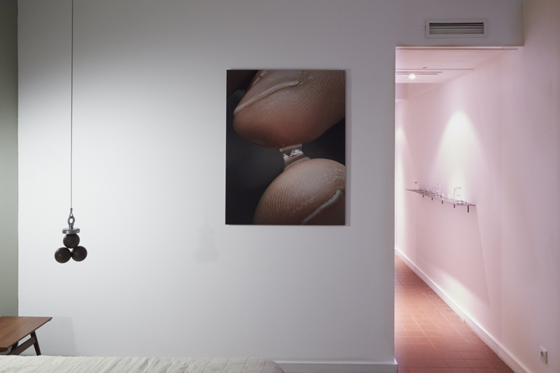 Vue de l'installation, chambre n°53 © Raphaël Chipault