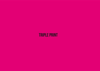 TRIPLE PRINT, une invitation aux éditions