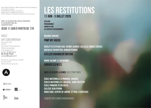 LES RESTITUTIONS 2026